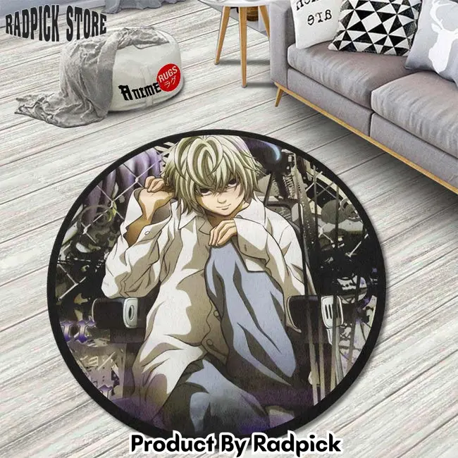 Nate river round rug custom death note anime circle carpet  rp5957990